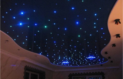 Discover our enchanting stretch ceilings with starry sky!